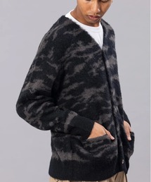UNFRM OUTDOOR STANDARD（ユニフォームアウトドアスタンダード）の「【UNFRM OUTDOOR STANDARD:ユニフォームアウトドアスタンダード】MOHAIR CAMO CARDIGAN（カーディガン/ボレロ）」