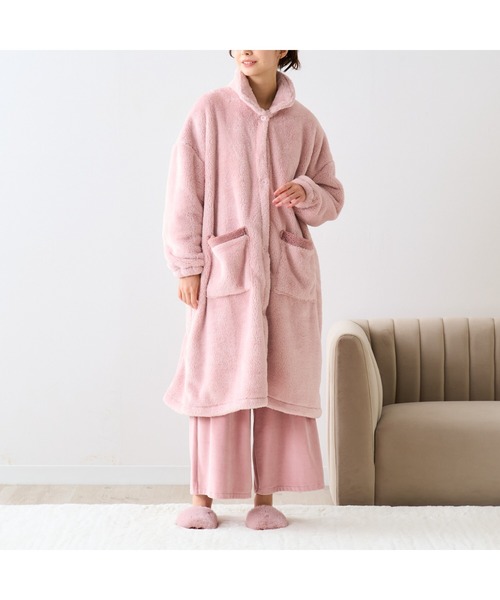 Franc franc ルームウェア Francfranc パジャマ ルームウェア ヒアルロン酸加工 ロゴ刺繍