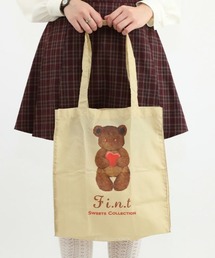 F i.n.t（フィント）の「ハグベアークッキー缶プリントサスティナブルエコバッグ/SweetsCollection/fint　フィント（エコバッグ/サブバッグ）」