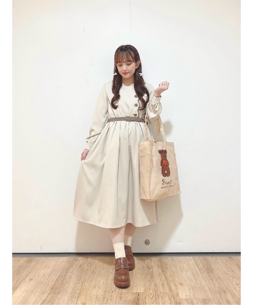 F i.n.t(フィント)の「ハグベアークッキー缶プリントサスティナブルエコバッグ/SweetsCollection/fint フィント(エコバッグ/サブバッグ・レディース・ベージュ・FREE)」の8枚目の写真