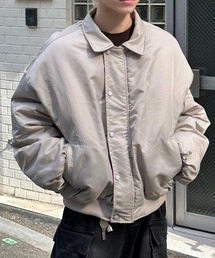 Chikashitsu +（チカシツプラス）の「【Chikashitsu +】cropped padding jumper / 【チカシツプラス】クロップドパディングジャケット（MA-1）」