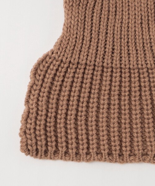 green label relaxing（グリーンレーベルリラクシング）の「GLR コンビ リボンマフラー / キッズ（マフラー・キッズ・オフホワイト/ブラウン/コバルトブルー・FREE）」の8枚目の写真