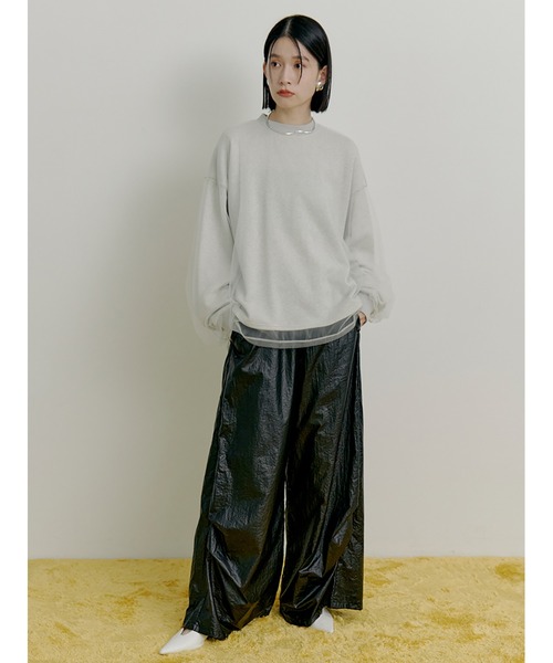 Stylevoice for xxx（スタイルヴォイスフォー）の「メタリックイージーパンツ（その他パンツ・レディース・シルバー/ブラック・FREE）」の14枚目の写真