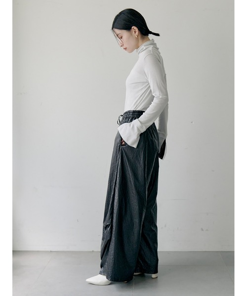 Stylevoice for xxx（スタイルヴォイスフォー）の「メタリックイージーパンツ（その他パンツ・レディース・シルバー/ブラック・FREE）」の19枚目の写真