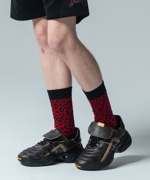 glamb（グラム）の「Leopard Socks Set / レオパードソックスセット（ソックス/靴下・メンズ・マルチ・FREE）」の8枚目の写真