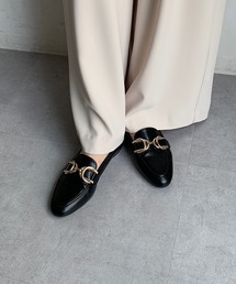 DouDou | 【WEB限定】ソフトデザインビットローファー(ローファー)