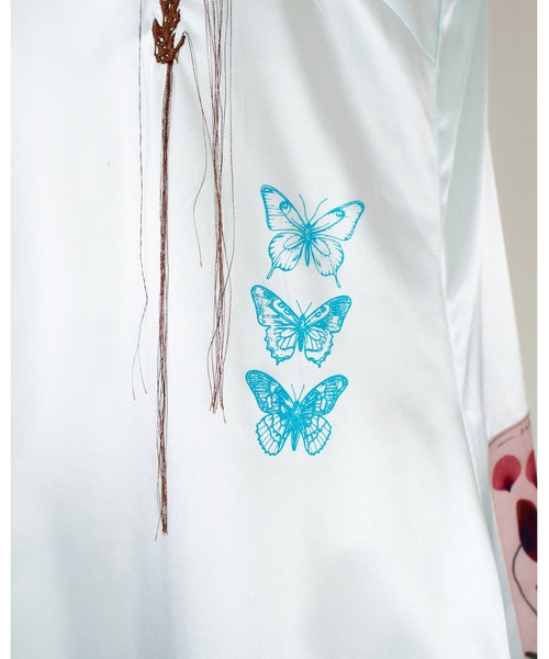 rurumu:(ルルムウ)の「rurumu:/ルルムウ/collage satin camisole dress(ワンピース・レディース・ピンク系その他/ライトピンク/ブラック/ミント・SMALL/MEDIUM)」の7枚目の写真