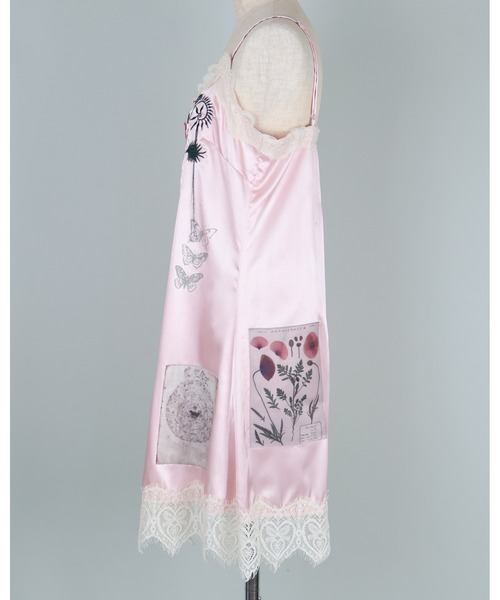 rurumu:(ルルムウ)の「rurumu:/ルルムウ/collage satin camisole dress(ワンピース・レディース・ピンク系その他/ライトピンク/ブラック/ミント・SMALL/MEDIUM)」の16枚目の写真