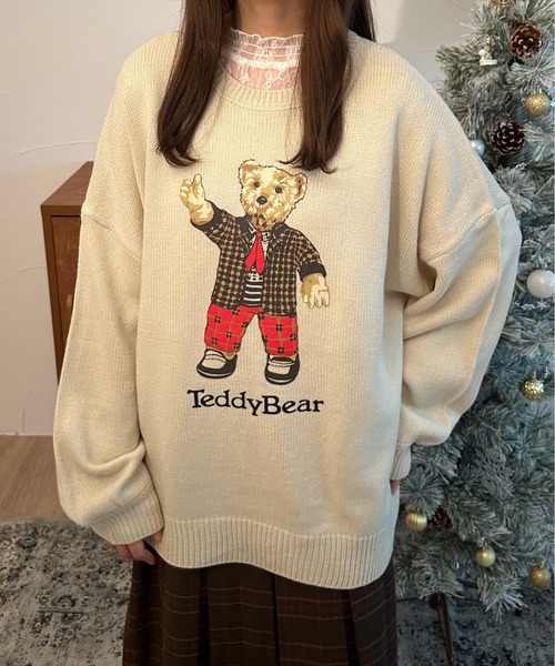 セール】Teddy Bear/テディベアニットプルオーバー（ニット
