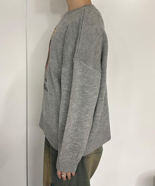 Burberrys ゴルフコレクション テディベアセーター M 羊毛 Burberrys ゴルフコレクション テディベアセーター M 羊毛