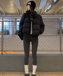韓国っぽショートパファージャケット