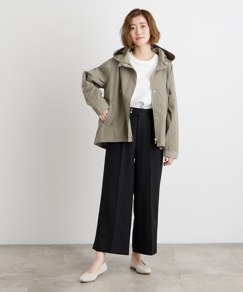 grove（グローブ）の「クロップドワイドパンツ（その他パンツ・レディース・ブラック/グレー/ライトベージュ/ブルー系その他4・02/03/01/04/05）」の12枚目の写真