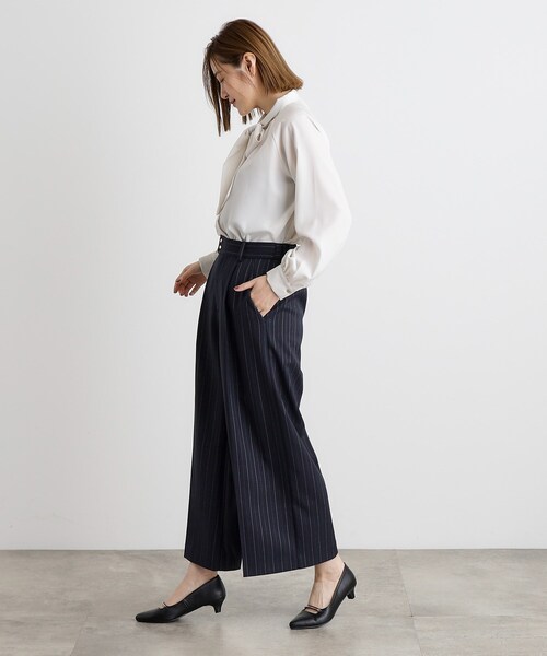 grove（グローブ）の「クロップドワイドパンツ（その他パンツ・レディース・ブラック/グレー/ライトベージュ/ブルー系その他4・02/03/01/04/05）」の21枚目の写真