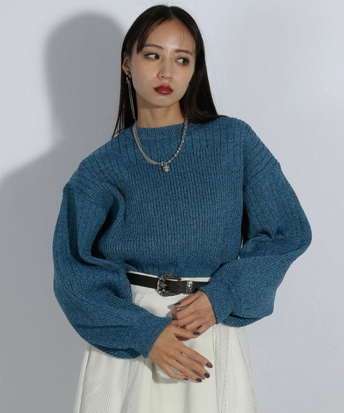 【セール】スポンディッシュニットプルオーバー(HARE)（ニット/セーター）｜HARE（ハレ）