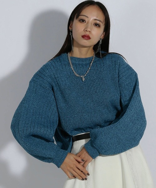 【セール】スポンディッシュニットプルオーバー(HARE)（ニット/セーター）｜HARE（ハレ）