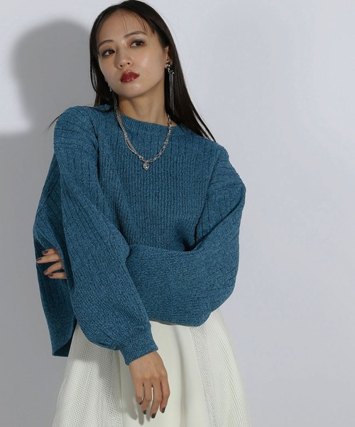 【セール】スポンディッシュニットプルオーバー(HARE)（ニット/セーター）｜HARE（ハレ）