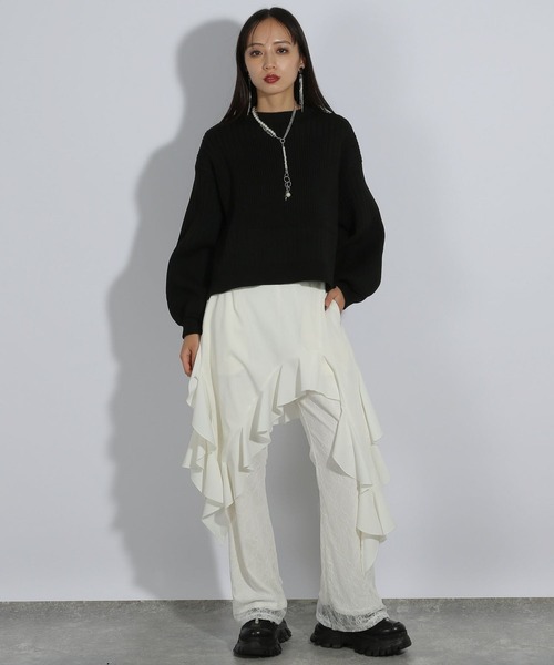 【セール】スポンディッシュニットプルオーバー(HARE)（ニット/セーター）｜HARE（ハレ）