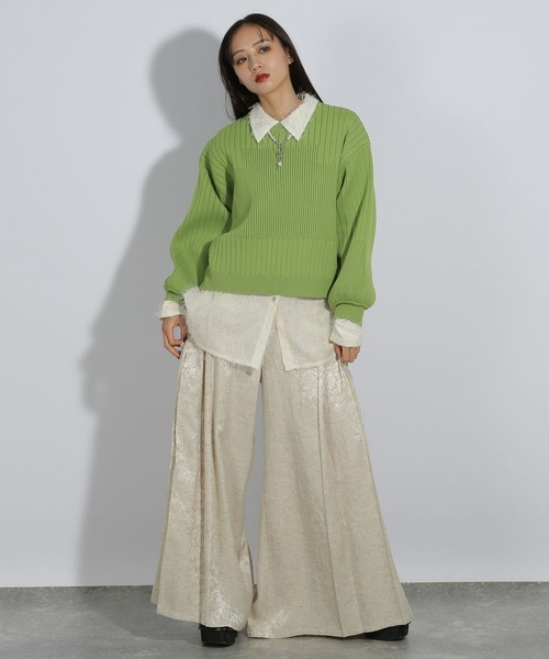 【セール】スポンディッシュニットプルオーバー(HARE)（ニット/セーター）｜HARE（ハレ）