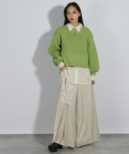 【セール】スポンディッシュニットプルオーバー(HARE)（ニット/セーター）｜HARE（ハレ）