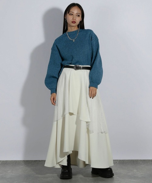 【セール】スポンディッシュニットプルオーバー(HARE)（ニット/セーター）｜HARE（ハレ）