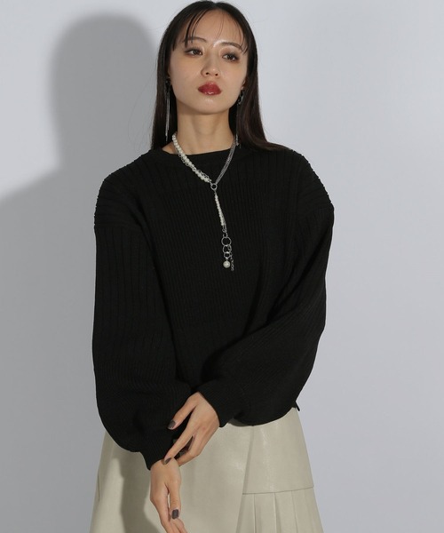 【セール】スポンディッシュニットプルオーバー(HARE)（ニット/セーター）｜HARE（ハレ）