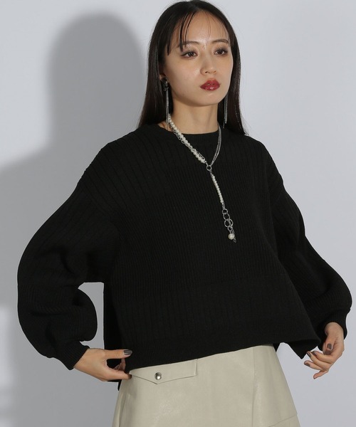 【セール】スポンディッシュニットプルオーバー(HARE)（ニット/セーター）｜HARE（ハレ）