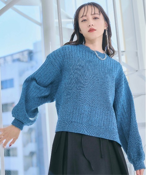 【セール】スポンディッシュニットプルオーバー(HARE)（ニット/セーター）｜HARE（ハレ）