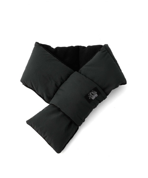 Right-on(ライトオン)の「切り替え差し込み中綿マフラー(マフラー・キッズ・ブラック/パープル・フリー)」の4枚目の写真