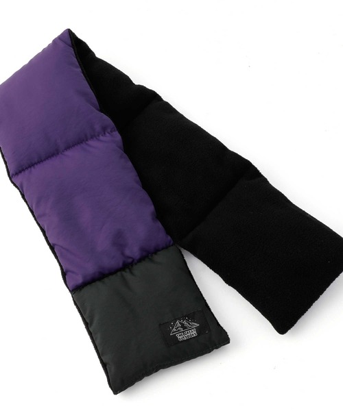 Right-on(ライトオン)の「切り替え差し込み中綿マフラー(マフラー・キッズ・ブラック/パープル・フリー)」の10枚目の写真