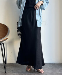 DouDou | キュプラリネンマーメイドスカート(スカート)