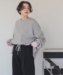 ルーズシルエットカットソープルオーバー