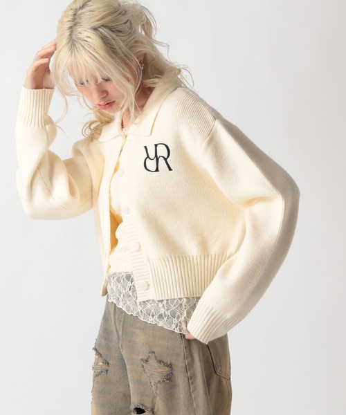 FOREVER 21(フォーエバー トゥエンティーワン)の「【2025SS】襟付きニットカーディガン(カーディガン/ボレロ・レディース・チャコールグレー/オフホワイト/ライトブルー・FREE)」の21枚目の写真