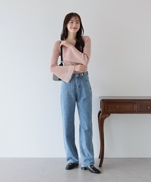 BLUEEAST | フラワージャガードデニム(デニムパンツ)