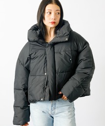 【EVER AFTER】中綿ショートブルゾン / フード付【WEB限定】