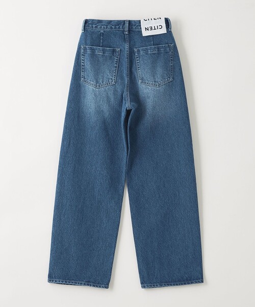 新品　ESSENTIAL / ロゴデニムパンツ　ライン セール】《JaVa ジャバ別注》履くたびキュン。メンズライク