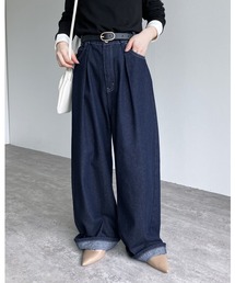 reca | デニムホックタックパンツ(デニムパンツ)