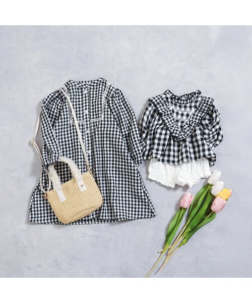 apres les cours(アプレレクール)の「【リンク】 フリルセットアップ(その他ベビーウェア・キッズ・チェック/ストライプ・70/80)」の18枚目の写真