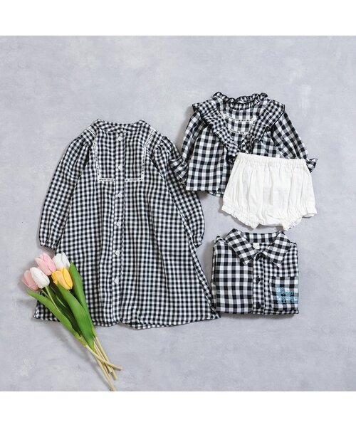 apres les cours(アプレレクール)の「【リンク】 フリルセットアップ(その他ベビーウェア・キッズ・チェック/ストライプ・70/80)」の19枚目の写真