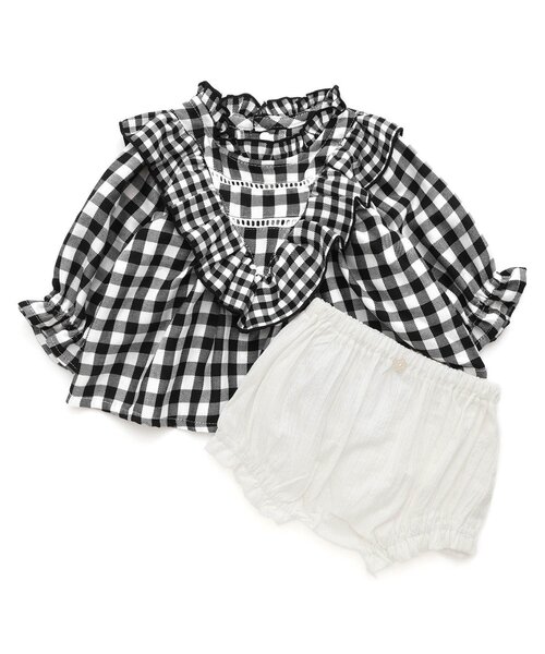 apres les cours(アプレレクール)の「【リンク】 フリルセットアップ(その他ベビーウェア・キッズ・チェック/ストライプ・70/80)」の22枚目の写真