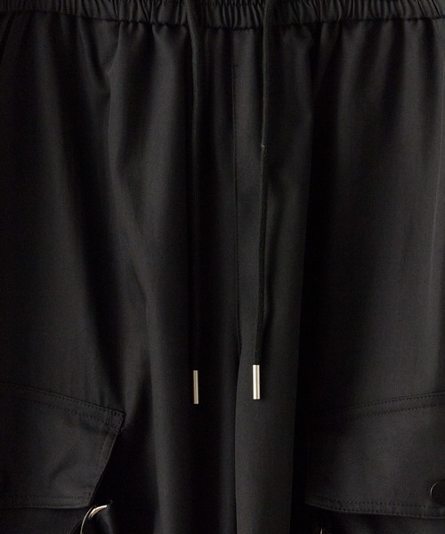 Chick（チック）の「Cargo pants / ドローコード付きカーゴパンツ（カーゴパンツ・レディース・グレー/オリーブ/ブラック/ベージュ・M/L）」の13枚目の写真