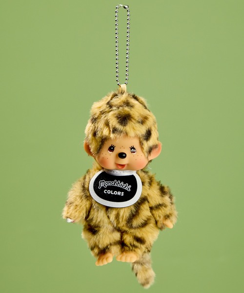 THE BAREFOOT（ベアフット）の「【 Monchhichi / モンチッチ 】 モンチッチCOLORS キーチェーン SKG（キーホルダー・レディース・ホワイト/ブラック/フューシャピンク/グリーン/ピンク/イエロー/ブルー/パープル/レオパード・FREE）」の9枚目の写真