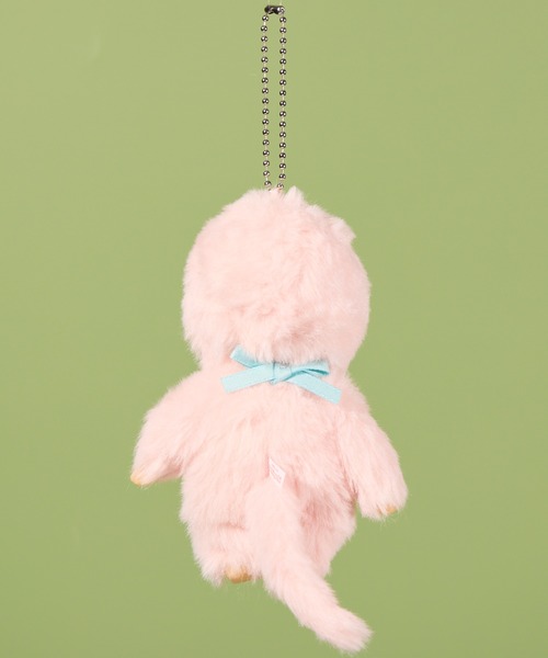 THE BAREFOOT（ベアフット）の「【 Monchhichi / モンチッチ 】 モンチッチCOLORS キーチェーン SKG（キーホルダー・レディース・ホワイト/ブラック/フューシャピンク/グリーン/ピンク/イエロー/ブルー/パープル/レオパード・FREE）」の11枚目の写真