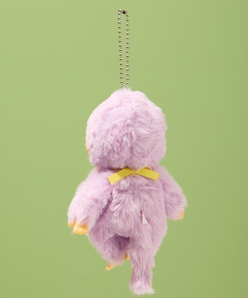 THE BAREFOOT（ベアフット）の「【 Monchhichi / モンチッチ 】 モンチッチCOLORS キーチェーン SKG（キーホルダー・レディース・ホワイト/ブラック/フューシャピンク/グリーン/ピンク/イエロー/ブルー/パープル/レオパード・FREE）」の17枚目の写真