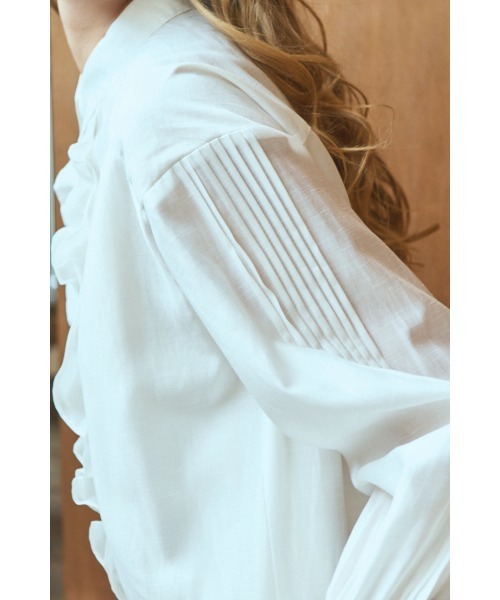 Estella.K(エステラケー)の「Joslin Dress ティアードミニドレス(ワンピース・レディース・ブラック/ホワイト/ワインレッド・FREE)」の12枚目の写真