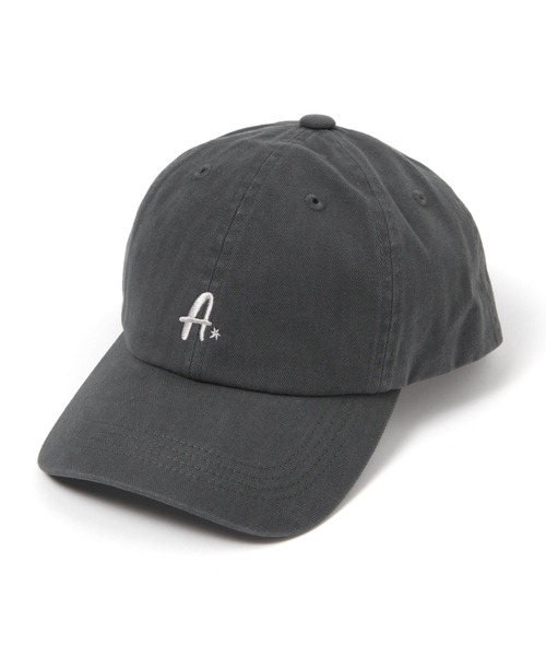 studio CLIP（スタディオクリップ）の「【ONKUL掲載商品】ハッピーワードロゴキャップ（キャップ・レディース・ダークグレー/ピンク/ブルー/オフホワイト・FREE）」の3枚目の写真