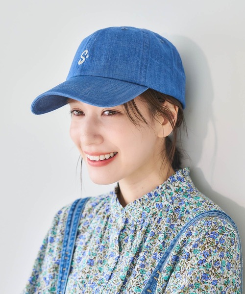 studio CLIP（スタディオクリップ）の「【ONKUL掲載商品】ハッピーワードロゴキャップ（キャップ・レディース・ダークグレー/ピンク/ブルー/オフホワイト・FREE）」の19枚目の写真