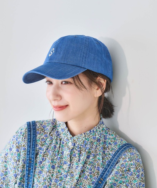 studio CLIP（スタディオクリップ）の「【ONKUL掲載商品】ハッピーワードロゴキャップ（キャップ・レディース・ダークグレー/ピンク/ブルー/オフホワイト・FREE）」の22枚目の写真