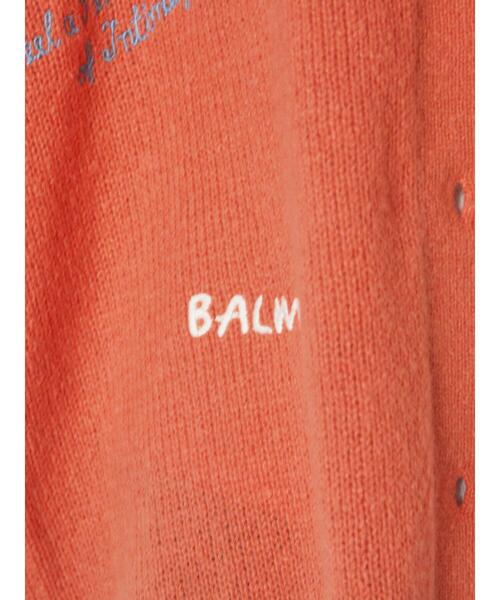 ehka sopo（エヘカソポ）の「らくがき刺繍Vネックカーディガン（カーディガン/ボレロ・レディース・オレンジ/サックスブルー/ブラック/キナリ・F）」の12枚目の写真