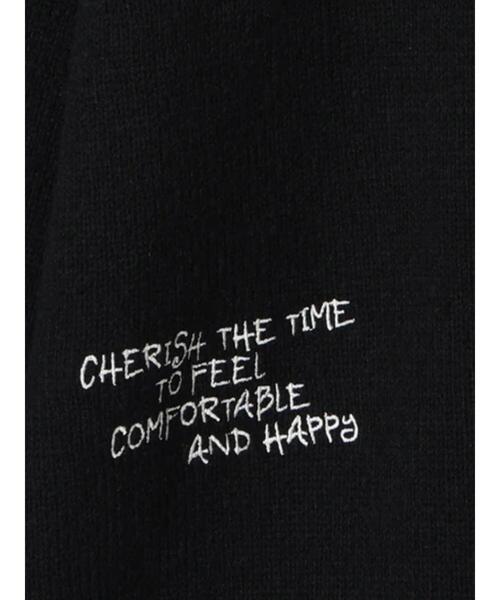 ehka sopo（エヘカソポ）の「らくがき刺繍Vネックカーディガン（カーディガン/ボレロ・レディース・オレンジ/サックスブルー/ブラック/キナリ・F）」の21枚目の写真