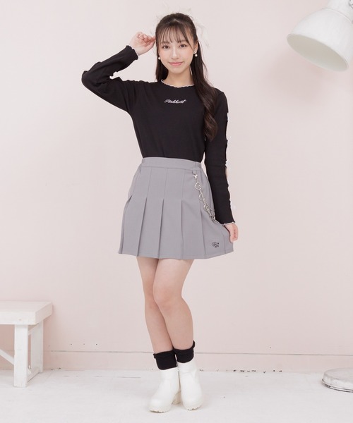 【未使用品】rokh ベルト付プリーツチュールスカート サイズ36 楽天市場】未使用 rokh ロク 36 ピンク ベルト付プリーツ